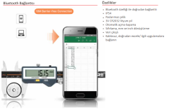 200 MM BLUETOOTHLU DİJİTAL KUMPAS (BÜYÜK EKRAN)