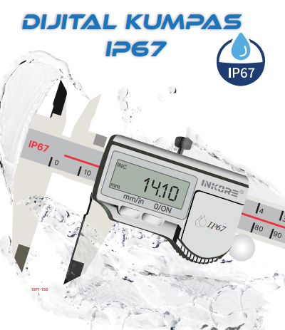 200 MM DİJİTAL KUMPAS IP67 (SU GEÇİRMEZ)