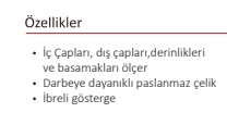 300 MM SAATLİ KUMPAS