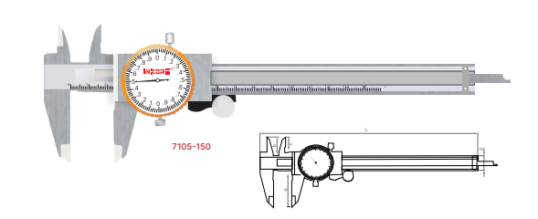 300 MM SAATLİ KUMPAS