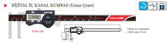 200 MM İÇ KANAL KUMPAS DİJİTAL