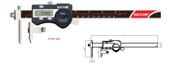 150 MM MERKEZ MESAFE KUMPASI DİJİTAL