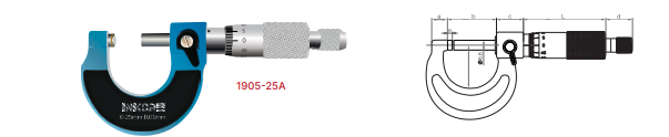 175-200 MEKANİK MİKROMETRE