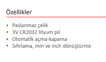 50-75 MM OLUK MİKROMETRE DİJİTAL