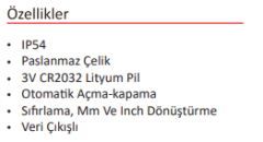 0-100 MM PLASTİK DİJİTAL KUMPAS