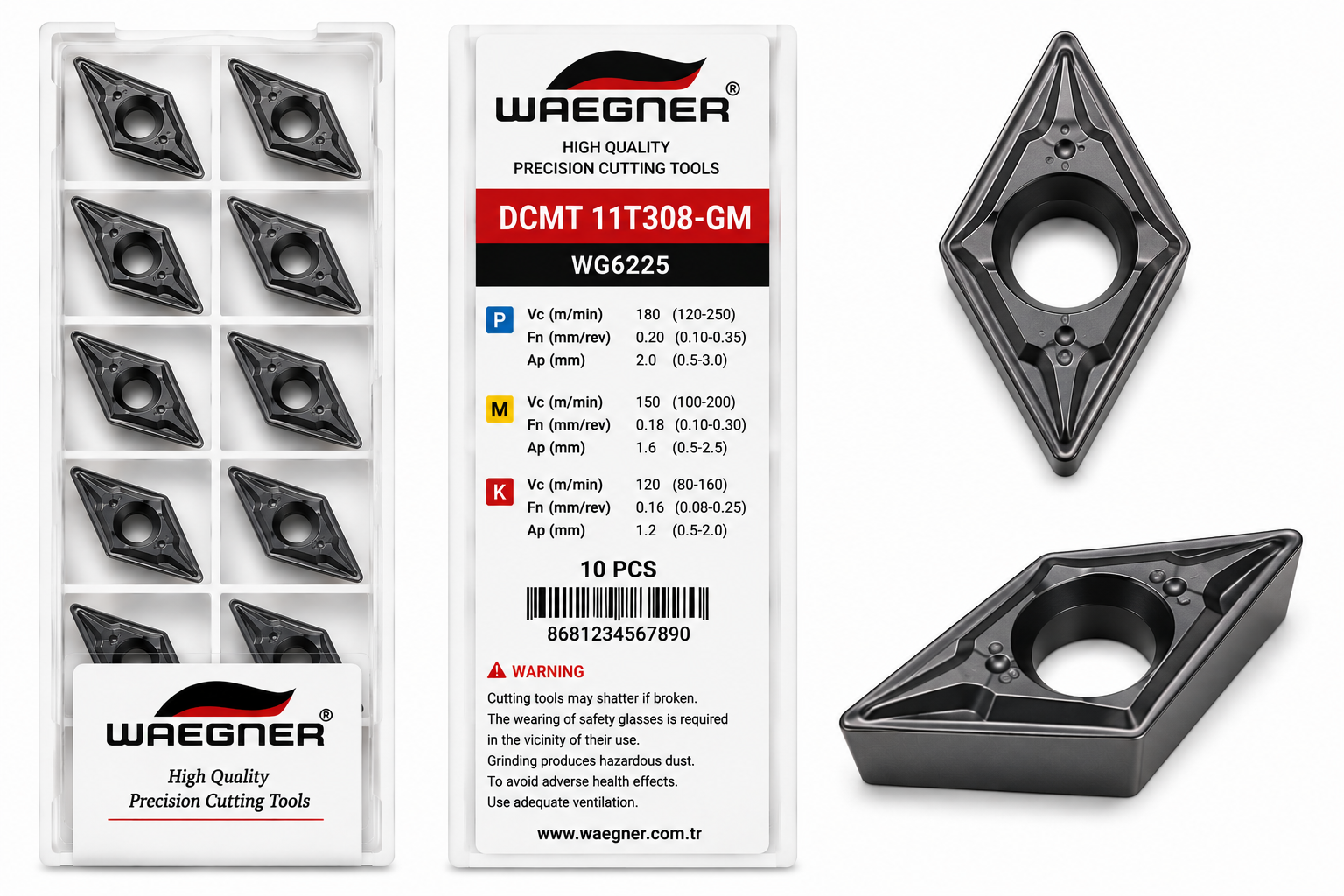 DCMT 11T308-GM