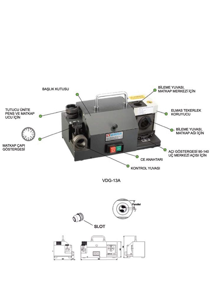 MATKAP BİLEME MAKİNASI VDG-13A
