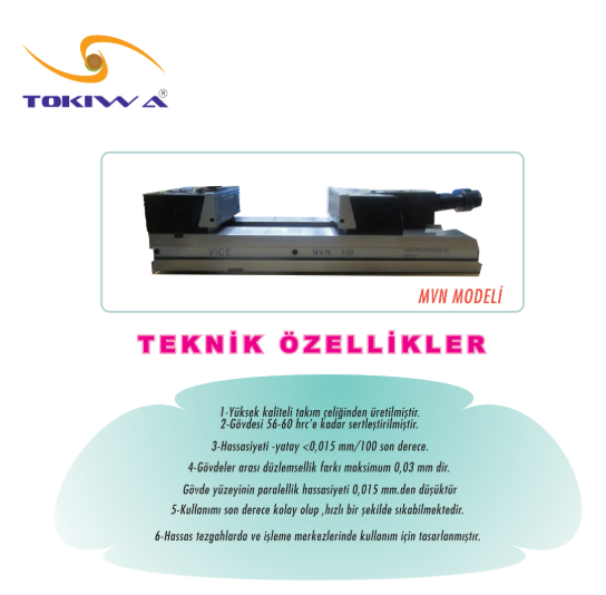 SÜPER HASSAS TEZGAH MENGENESİ MVN MODELİ